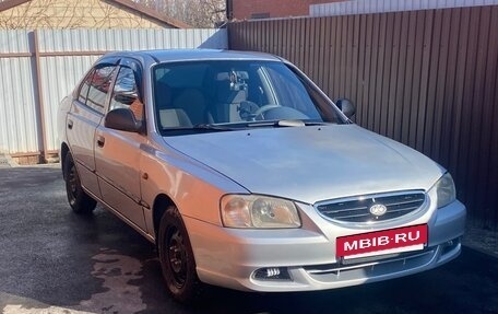 Hyundai Accent II, 2004 год, 450 000 рублей, 5 фотография