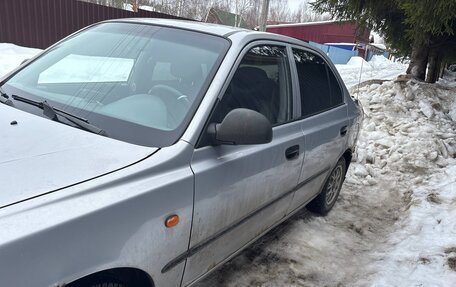 Hyundai Accent II, 2004 год, 170 000 рублей, 11 фотография