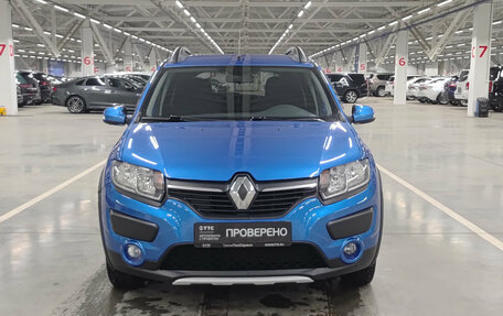 Renault Sandero II рестайлинг, 2017 год, 905 000 рублей, 2 фотография
