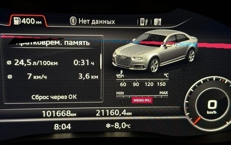 Audi A4, 2019 год, 3 000 000 рублей, 5 фотография