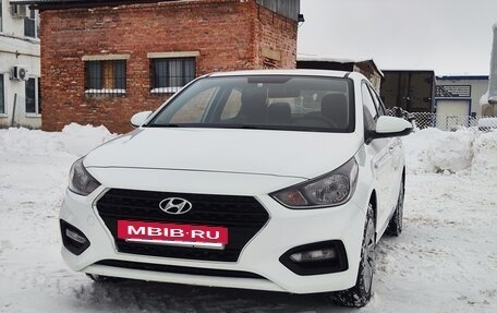 Hyundai Solaris II рестайлинг, 2017 год, 1 380 000 рублей, 3 фотография