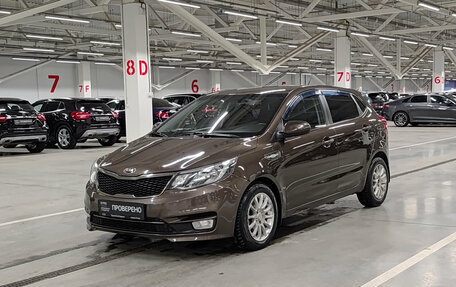 KIA Rio III рестайлинг, 2015 год, 1 029 850 рублей, 1 фотография