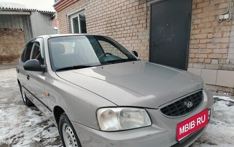 Hyundai Accent II, 2007 год, 350 000 рублей, 1 фотография