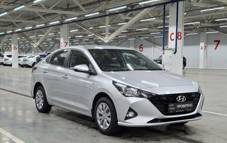 Hyundai Solaris II рестайлинг, 2021 год, 1 510 000 рублей, 3 фотография