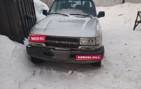 Toyota Land Cruiser 80 рестайлинг, 1991 год, 850 000 рублей, 1 фотография