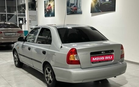Hyundai Accent II, 2004 год, 379 900 рублей, 3 фотография