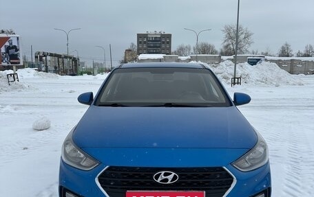 Hyundai Solaris II рестайлинг, 2018 год, 1 фотография