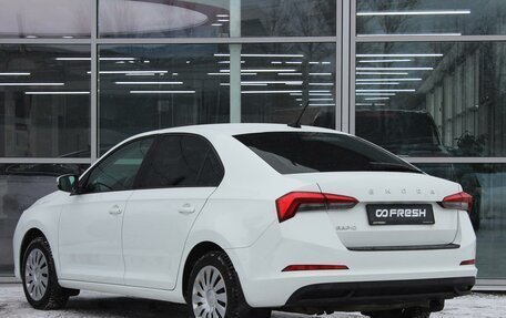 Skoda Rapid II, 2021 год, 1 555 000 рублей, 2 фотография