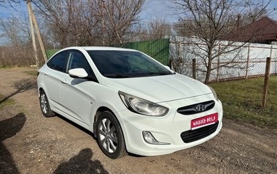 Hyundai Solaris II рестайлинг, 2011 год, 890 000 рублей, 1 фотография