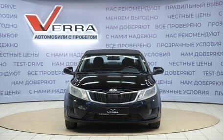 KIA Rio III рестайлинг, 2014 год, 470 000 рублей, 2 фотография