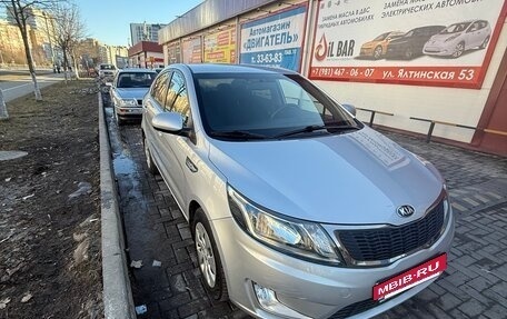 KIA Rio III рестайлинг, 2013 год, 950 000 рублей, 10 фотография