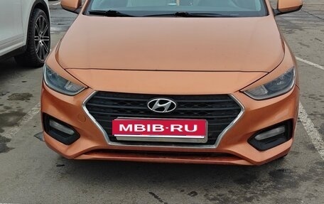 Hyundai Solaris II рестайлинг, 2017 год, 1 250 000 рублей, 1 фотография
