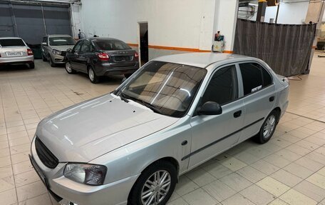 Hyundai Accent II, 2003 год, 369 000 рублей, 1 фотография