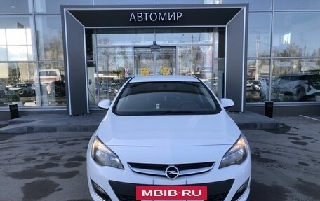 Opel Astra J, 2013 год, 1 105 000 рублей, 2 фотография
