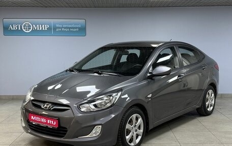 Hyundai Solaris II рестайлинг, 2012 год, 876 000 рублей, 1 фотография