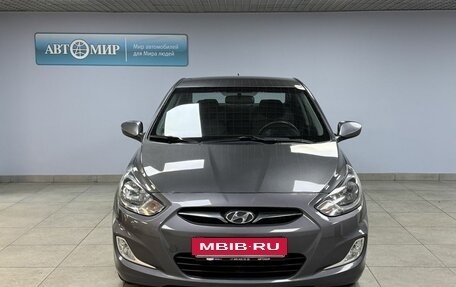 Hyundai Solaris II рестайлинг, 2012 год, 876 000 рублей, 2 фотография