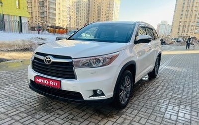 Toyota Highlander III, 2014 год, 2 089 000 рублей, 1 фотография