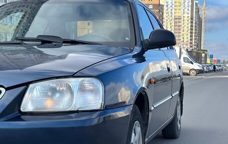 Hyundai Accent II, 2007 год, 385 000 рублей, 10 фотография