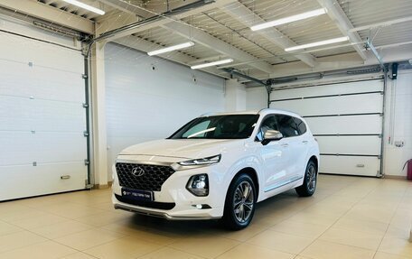 Hyundai Santa Fe IV, 2019 год, 3 199 900 рублей, 2 фотография
