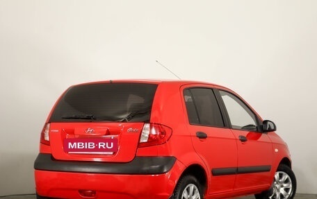 Hyundai Getz I рестайлинг, 2007 год, 549 000 рублей, 5 фотография
