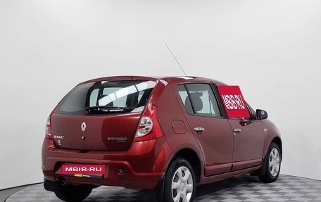 Renault Sandero I, 2011 год, 399 000 рублей, 5 фотография