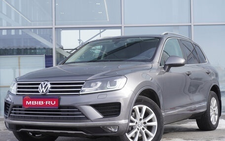 Volkswagen Touareg III, 2015 год, 3 476 000 рублей, 1 фотография