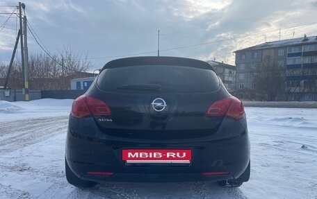 Opel Astra J, 2010 год, 660 000 рублей, 6 фотография