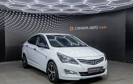 Hyundai Solaris II рестайлинг, 2014 год, 827 000 рублей, 3 фотография