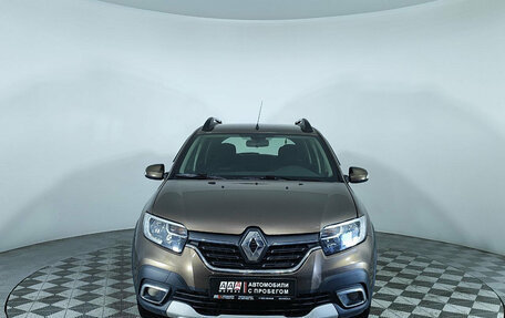 Renault Sandero II рестайлинг, 2019 год, 1 141 000 рублей, 2 фотография