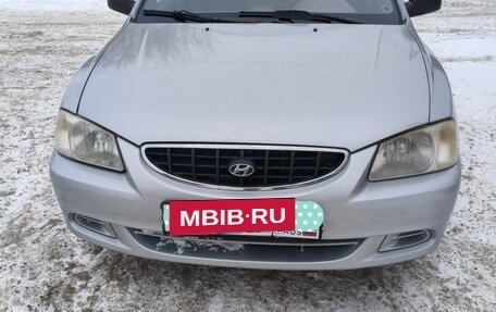 Hyundai Accent II, 2005 год, 350 000 рублей, 1 фотография