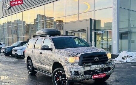 Toyota Sequoia II рестайлинг, 2010 год, 2 498 867 рублей, 1 фотография