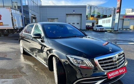 Mercedes-Benz S-Класс, 2018 год, 6 000 000 рублей, 4 фотография