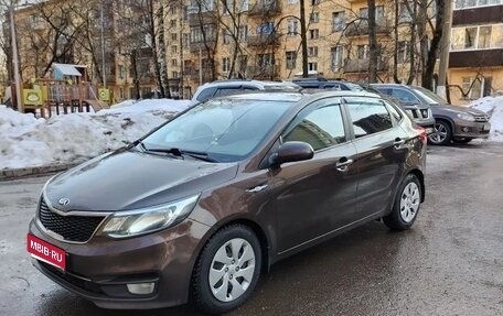 KIA Rio III рестайлинг, 2017 год, 1 060 000 рублей, 1 фотография
