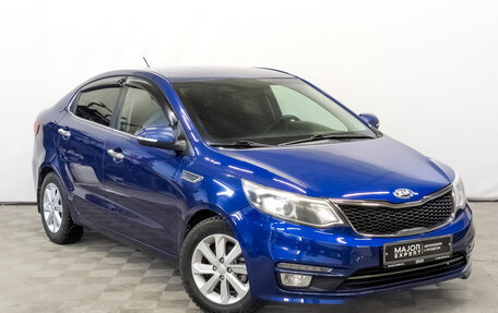 KIA Rio III рестайлинг, 2016 год, 1 005 000 рублей, 3 фотография