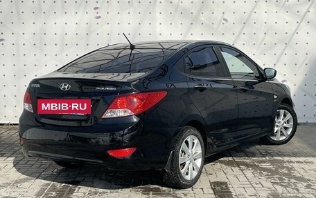 Hyundai Solaris II рестайлинг, 2012 год, 655 000 рублей, 4 фотография