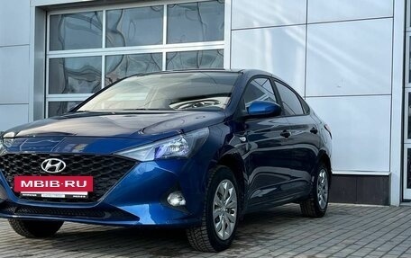Hyundai Solaris II рестайлинг, 2021 год, 1 630 000 рублей, 23 фотография