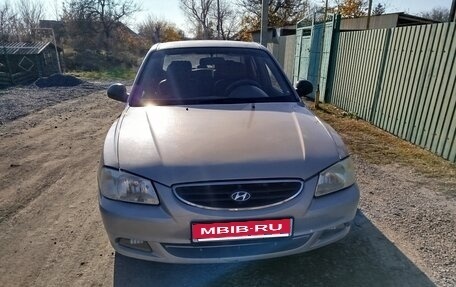 Hyundai Accent II, 2008 год, 550 000 рублей, 1 фотография