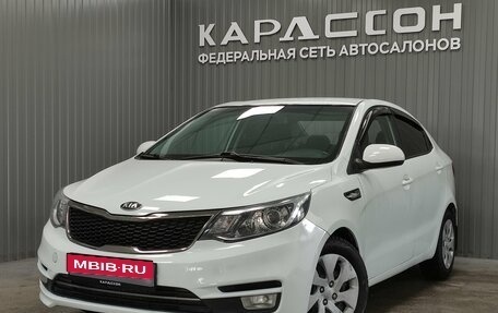 KIA Rio III рестайлинг, 2017 год, 977 000 рублей, 1 фотография