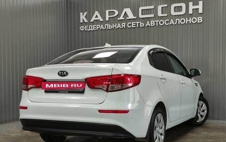 KIA Rio III рестайлинг, 2017 год, 977 000 рублей, 2 фотография