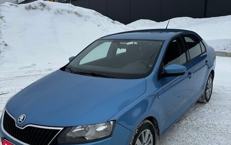 Skoda Rapid I, 2014 год, 755 000 рублей, 1 фотография