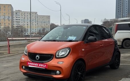 Smart Forfour II, 2016 год, 750 000 рублей, 2 фотография