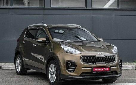 KIA Sportage IV рестайлинг, 2016 год, 1 849 000 рублей, 1 фотография