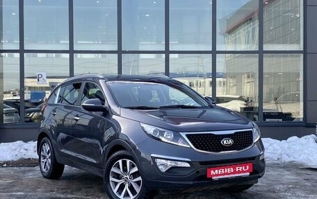 KIA Sportage III, 2015 год, 1 599 000 рублей, 2 фотография