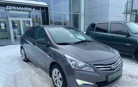 Hyundai Solaris II рестайлинг, 2014 год, 1 035 000 рублей, 3 фотография