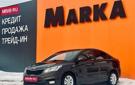KIA Rio III рестайлинг, 2017 год, 1 160 000 рублей, 1 фотография