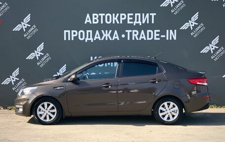 KIA Rio III рестайлинг, 2016 год, 995 000 рублей, 4 фотография
