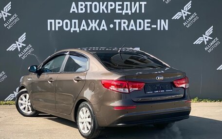 KIA Rio III рестайлинг, 2016 год, 995 000 рублей, 5 фотография