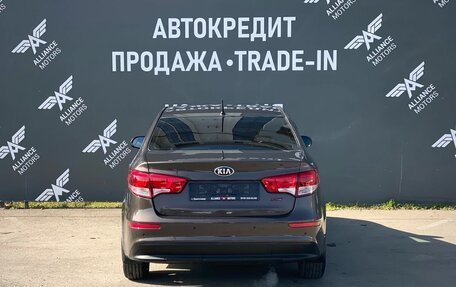 KIA Rio III рестайлинг, 2016 год, 995 000 рублей, 6 фотография