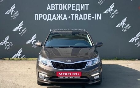 KIA Rio III рестайлинг, 2016 год, 995 000 рублей, 2 фотография