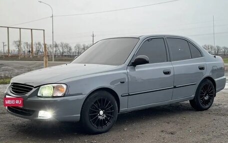 Hyundai Accent II, 2003 год, 400 000 рублей, 2 фотография